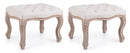 Set 2 Sgabelli Poggiapiedi 53x42x38h cm Diva Naturale-1