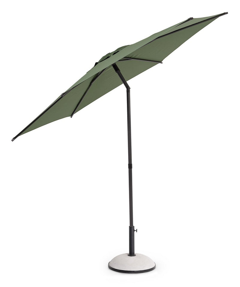 Ombrellone da Giardino Ø270x220 cm in Acciaio Samba Olive-2