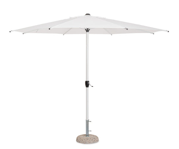 prezzo Ombrellone da Giardino Ø300x240 cm in Acciaio Rio Bianco