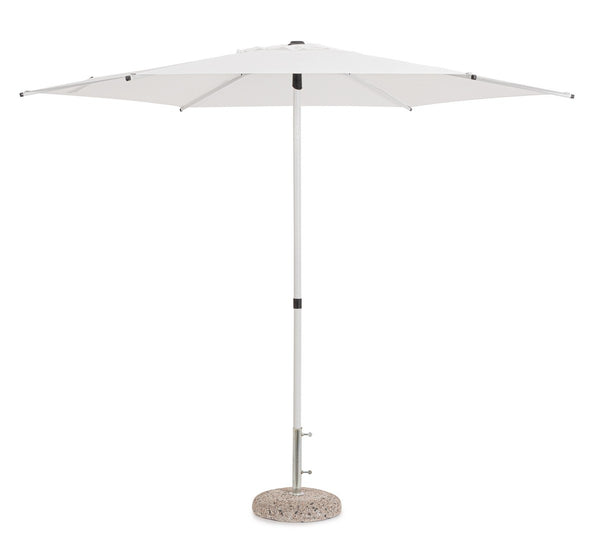 online Ombrellone da Giardino Ø270x220 cm in Acciaio Samba Bianco