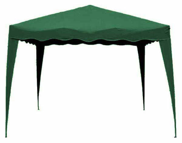 Gazebo da Giardino Pieghevole 3x3m Tessuto Poliestere Becker Verde prezzo