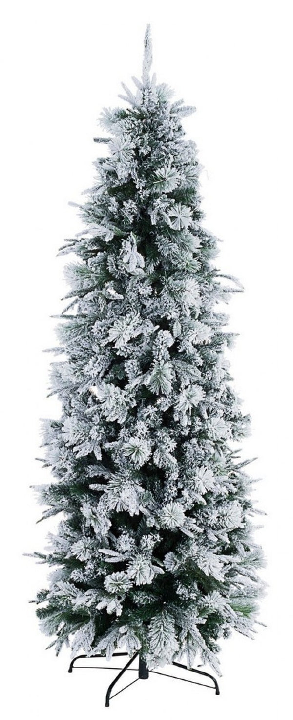 Albero di Natale Artificiale Innevato Verde Varie Misure sconto