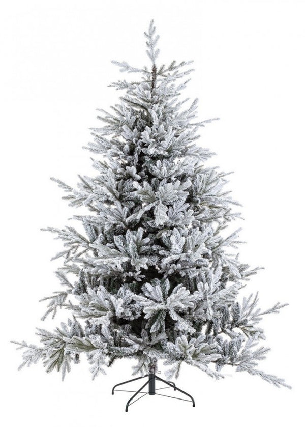 sconto Albero di Natale Artificiale Innevato 210 cm 3144 Rami Verde