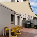 Tenda Vela da Giardino Quadrata 3,6x3,6 m  Beige-2