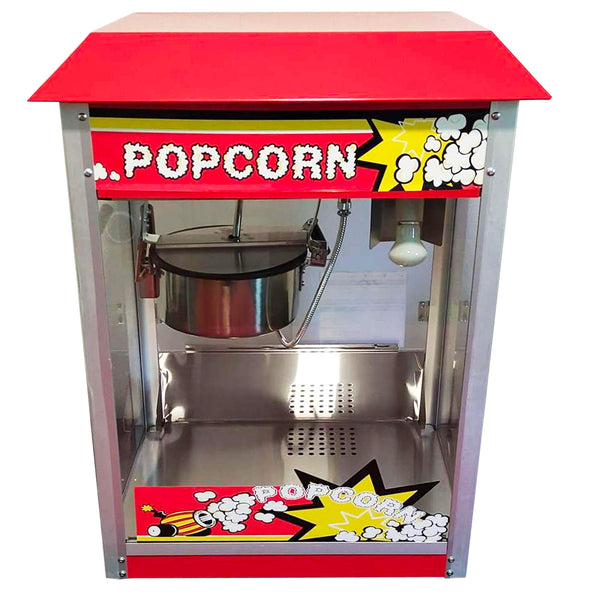 Macchina per Popcorn Elettrica 55x41x74 cm con Pentola in Teflon Original Happy Air acquista