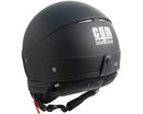 Casco Demi-Jet per Scooter CGM Malindi 104A Nero Opaco -2