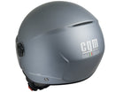 Casco Jet per Scooter Visiera Lunga CGM Florence 107A Nero Opaco-2