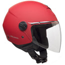 Casco Jet per Scooter Visiera Lunga CGM Florence 107A Rosso Opaco-1