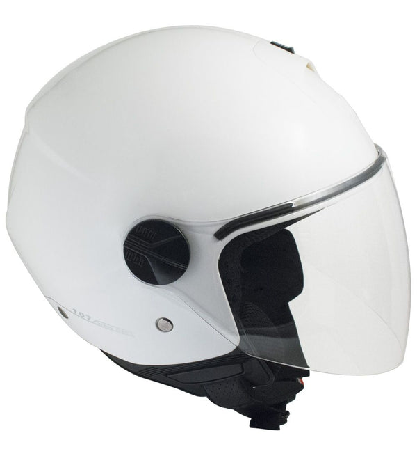 prezzo Casco Jet per Scooter Visiera Lunga CGM Florence 107A Bianco