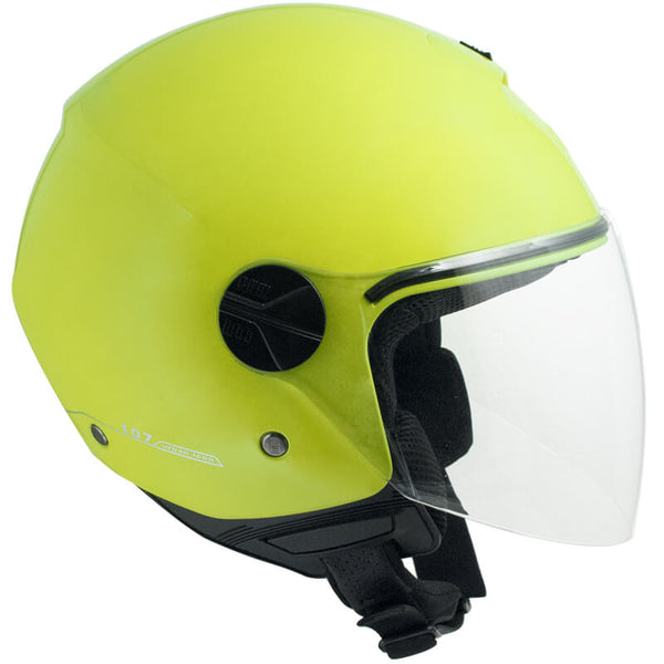 online Casco Jet per Scooter Visiera Lunga CGM Florence 107A Giallo Fluo