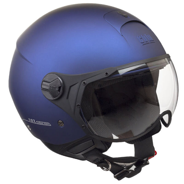 prezzo Casco Jet per Scooter Visiera Sagomata CGM Florence 107A Blu Opaco