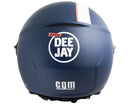 Casco Jet per Scooter Visiera Lunga CGM Deejay 107DJ1 Blu Opaco -5