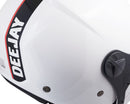 Casco Jet per Scooter Visiera Sagomata CGM Deejay 107DJ2 Bianco -2