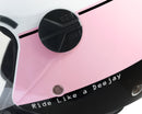 Casco Jet per Scooter Visiera Sagomata CGM Deejay 107DJ3 Rosa -4