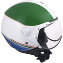 Casco Jet per Scooter Visiera Sagomata CGM Italia 107I Bianco -1