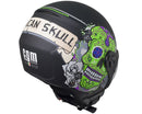 Casco Jet per Scooter Visiera Sagomata CGM Cancun 107S Nero Opaco -4