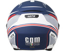 Casco Jet per Scooter Visiera Sagomata CGM Manchester 107X Blu Opaco -2