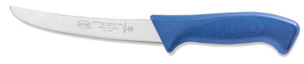 prezzo Coltello per Disosso Curvo Lama 16 cm Manico Antiscivolo Sanelli Skin Blu