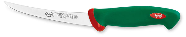 Coltello per Disosso Curvo Lama 15 cm Manico Antiscivolo Sanelli Premana Verde/Rosso sconto