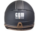 Casco Jet per Scooter Visiera Sagomata CGM Santa Monica 109V Nero Opaco -2