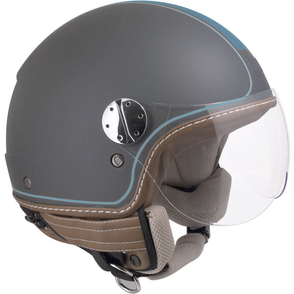 Casco Jet per Scooter Visiera Sagomata CGM Santa Monica 109V Titanium Opaco online