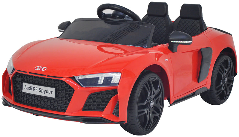 Macchina Elettrica per Bambini 12V Audi R8 Spyder Rossa-1