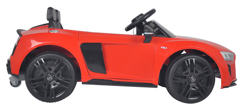 Macchina Elettrica per Bambini 12V Audi R8 Spyder Rossa-2