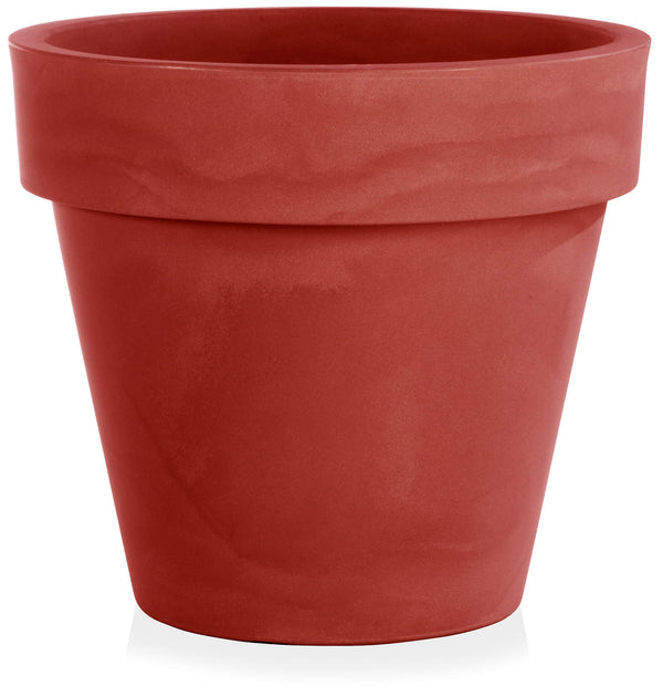 Vaso in Polietilene Tulli Vaso Standard One Essential Rosso Cardinale Varie Misure sconto