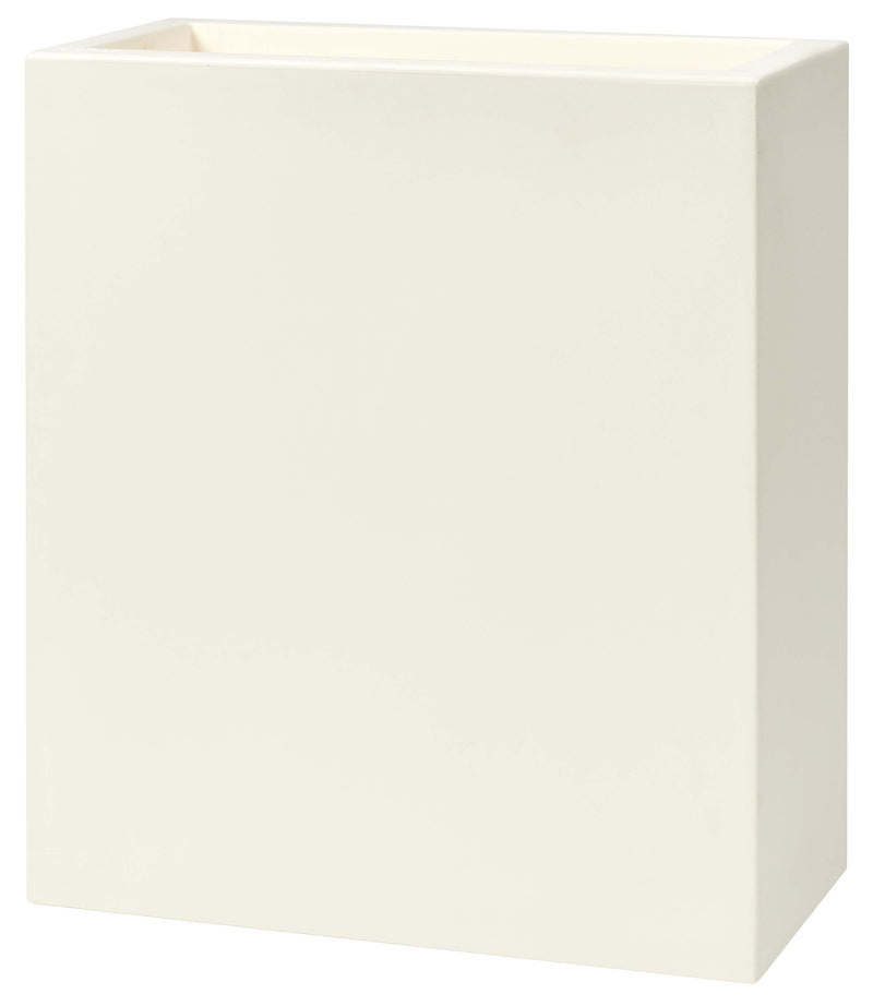 Vaso 79x39x90 cm in Polietilene Schio Tower Maxi 80 Bianco-1