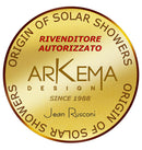 Doccia Solare da Giardino 25L Miscelatore Arkema Jolly Arancio-7