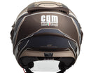 Casco Jet per Scooter Visiera Lunga CGM Chicago 129G Marrone Opaco-5