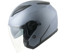 Casco Jet per Scooter Visiera Lunga CGM Daytona 130A Grigio Opaco-3