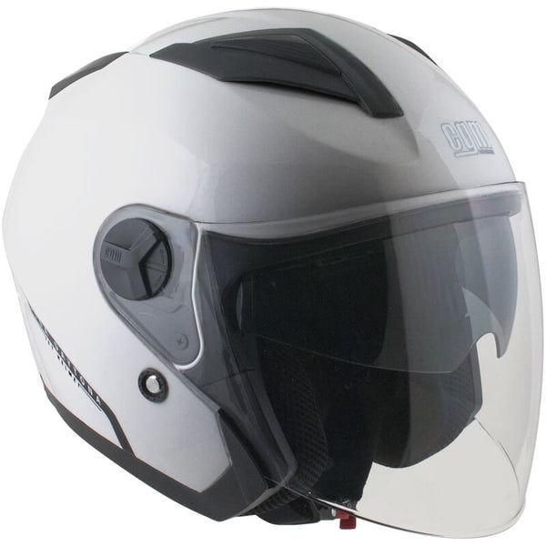 Casco Jet per Scooter Visiera Lunga CGM Daytona 130A Argento prezzo