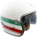 Casco Jet per Scooter Occhiale Interno CGM Italia 133I Bianco -1