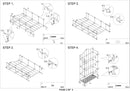 Mobile Porta Vivande Manhattan 99,3x42x185 cm in Ferro e MDF-9