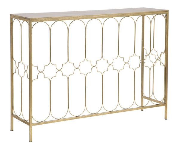 Console Glam Balcony 112x31x81,25 cm in Ferro Oro acquista