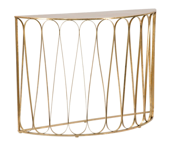 Console Venice 115x36x80 cm in Ferro Oro prezzo