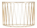 Console Venice 115x36x80 cm in Ferro Oro-3