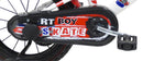 Bicicletta per Bambino 14" 2 Freni  Rt-Boy Skate Bianca-6