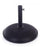 Base per Ombrellone da Giardino Ø50x10/42h cm 30Kg in Cemento Barry Nero