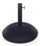 Base per Ombrellone da Giardino Ø50x12/46h cm 35Kg in Cemento Barry Nero