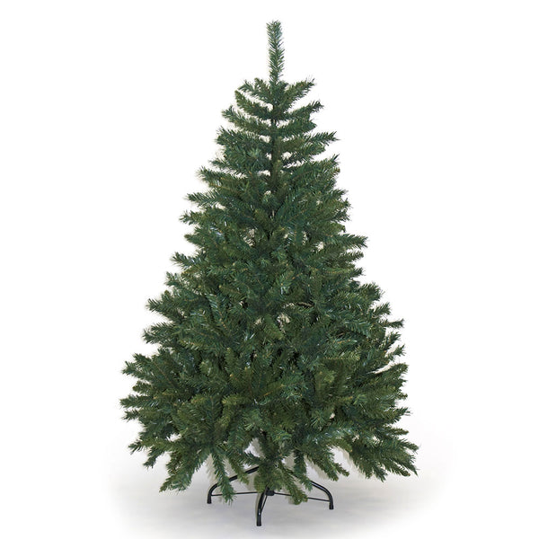 Albero di Natale Artificiale Alpino Verde Ignifugo 663 Rami Altezza 150Cm prezzo