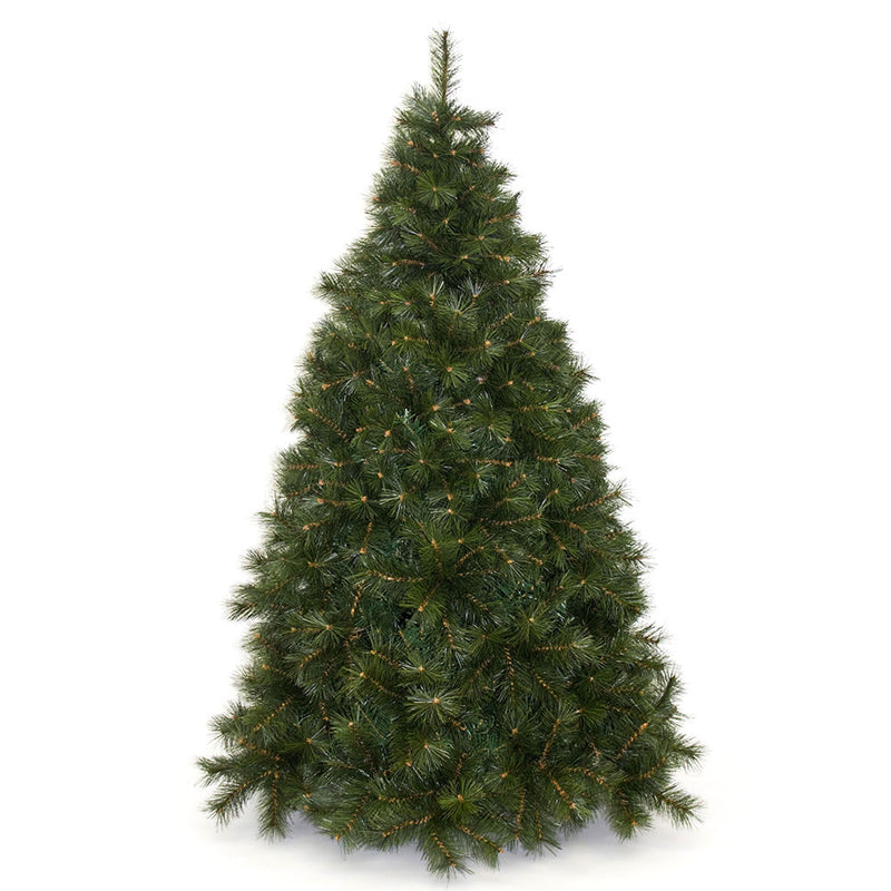 Albero di Natale Artificiale Alaska Verde Ignifugo 1034 Rami Altezza 180Cm-1