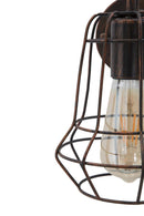 Lampada da Muro Industry 33x15x27,5 cm in Ferro-4