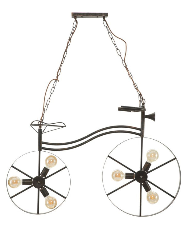 Lampadario Bicicletta 110x49x69 cm in Ferro prezzo