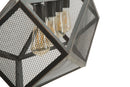 Lampadario Cage 75x27x28 cm in Ferro-4