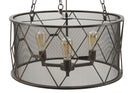 Lampadario Gothic Ø60x30 cm in Ferro-2