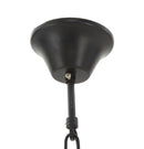 Lampadario Elegant Ø29x72 cm in Ferro Nero e Oro-7