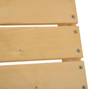 Panchina da Giardino 2 Posti in Legno Abete 110x38x35 cm  Log Abete-7