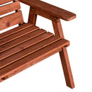 Panchina da Giardino 3 Posti Convertibile 160x70x85 cm  MechSeat Abete-7